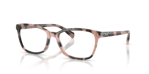Rayban RX5362 8481 แว่นสายตาสีชมพูโอปอลฮาวาน่า ผู้หญิง