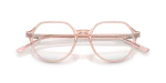 Rayban RX5395 8540 close-up สีชมพูโปร่งใส