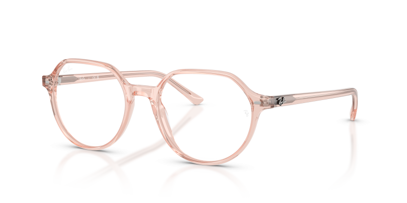 กรอบแว่นสายตา Rayban Thalia RX5395-8540 Transparent Pink แว่นสายตา Rayban RX5395 8540 สีชมพูโปร่งใส ทั้งสองเพศ