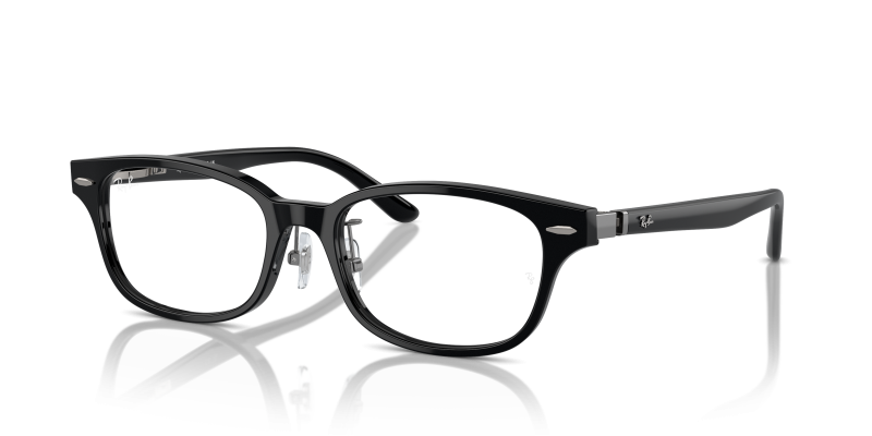 กรอบแว่นสายตา Rayban RX5427D-8286 Black Rayban RX5427D 8286 แว่นสายตาสีดำ ทั้งสองเพศ