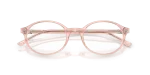 กรอบแว่นสายตา Rayban German RX5429-8540 Transparent Pink Rayban RX5429 8540 close-up สีชมพูโปร่งใส