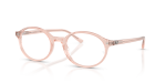 กรอบแว่นสายตา Rayban German RX5429-8540 Transparent Pink แว่นสายตา Rayban RX5429 8540 สีชมพูโปร่งใส ทั้งสองเพศ