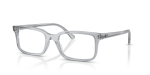 กรอบแว่นสายตา Rayban RX5445F-8225 Transparent Grey แว่นสายตา Rayban RX5445F 8225 สีเทาโปร่งใส ทั้งสองเพศ