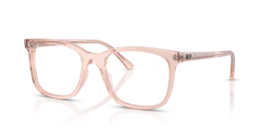 แว่นสายตา Rayban RX5446F 8540 สีชมพูโปร่งใส ทั้งสองเพศ