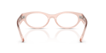 กรอบแว่นสายตา Rayban RX5447-8540 Transparent Pink Rayban RX5447 8540 ขาแว่นด้านใน