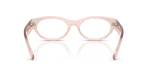 กรอบแว่นสายตา Rayban RX5447-8540 Transparent Pink Rayban RX5447 8540 ขาแว่นด้านใน