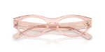 กรอบแว่นสายตา Rayban RX5447-8540 Transparent Pink Rayban RX5447 8540 close-up ด้านหน้า