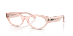 กรอบแว่นสายตา Rayban RX5447-8540 Transparent Pink แว่นสายตา Rayban RX5447 8540 สีชมพูโปร่งใส ทั้งสองเพศ
