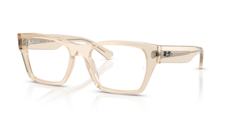 กรอบแว่นสายตา Rayban RX5448-8539 Transparent Nude แว่นสายตา Rayban RX5448 8539 สีนู้ดโปร่งใส ทั้งสองเพศ