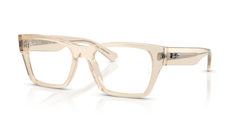กรอบแว่นสายตา Rayban RX5448-8539 Transparent Nude แว่นสายตา Rayban RX5448 8539 สีนู้ดโปร่งใส ทั้งสองเพศ