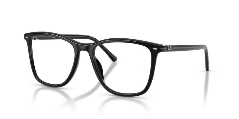 กรอบแว่นสายตา Rayban RX5455F-2000 Black แว่นสายตา Rayban RX5455F-2000 สีดำ ทั้งสองเพศ
