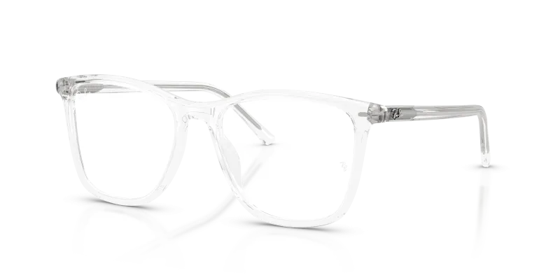 กรอบแว่นสายตา Rayban RX5455F-2001 Clear แว่นสายตา Rayban RX5455F-2001 สีใส ทั้งสองเพศ