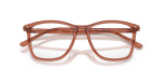 กรอบแว่นสายตา Rayban RX5455F-8511 Transparent Brown Rayban RX5455F-8511 close-up ด้านหน้า