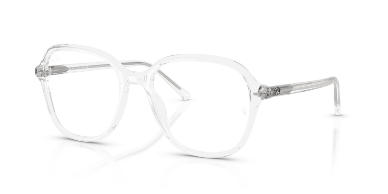 กรอบแว่นสายตา Rayban RX5456-2001 Transparent Rayban RX5456 2001 แว่นสายตาสีใส ทั้งสองเพศ
