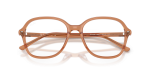 กรอบแว่นสายตา Rayban RX5456-8537 Transparent Brown Rayban RX5456 8537 close-up ด้านหน้า