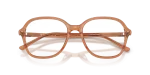 กรอบแว่นสายตา Rayban RX5456-8537 Transparent Brown Rayban RX5456 8537 close-up ด้านหน้า