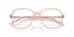 กรอบแว่นสายตา Rayban RX5456-8540 Transparent Pink Rayban RX5456 8540 close-up ด้านหน้า