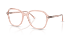 Rayban RX5456 8540 แว่นสายตาสีชมพูใส ทั้งสองเพศ