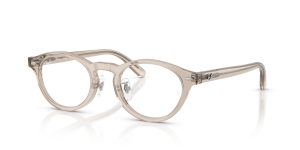 แว่นสายตา Rayban RX5457D-8449 สีน้ำตาลอ่อนโปร่งใส ทั้งสองเพศ