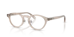 แว่นสายตา Rayban RX5457D-8449 สีน้ำตาลอ่อนโปร่งใส ทั้งสองเพศ