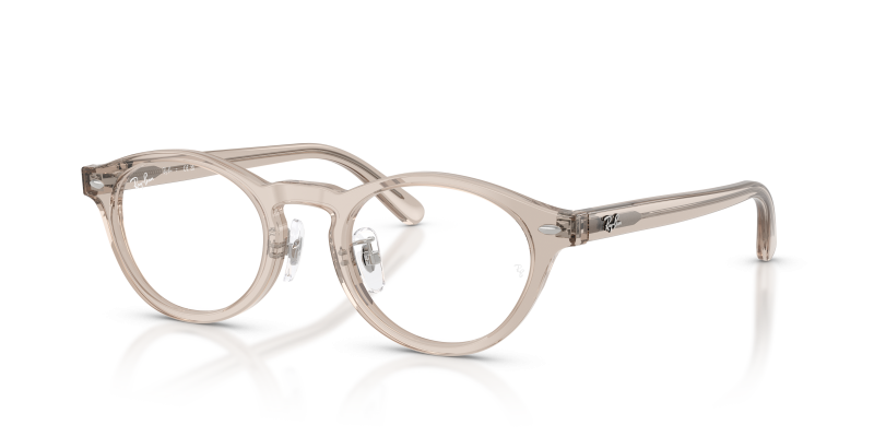 แว่นสายตา Rayban RX5457D-8449 สีน้ำตาลอ่อนโปร่งใส ทั้งสองเพศ