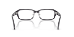 กรอบแว่นสายตา Rayban RX5458D-5920 Transparent Grey Rayban RX5458D 5920 ขาแว่นด้านใน