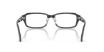 กรอบแว่นสายตา Rayban RX5458D-5920 Transparent Grey Rayban RX5458D 5920 ขาแว่นด้านใน
