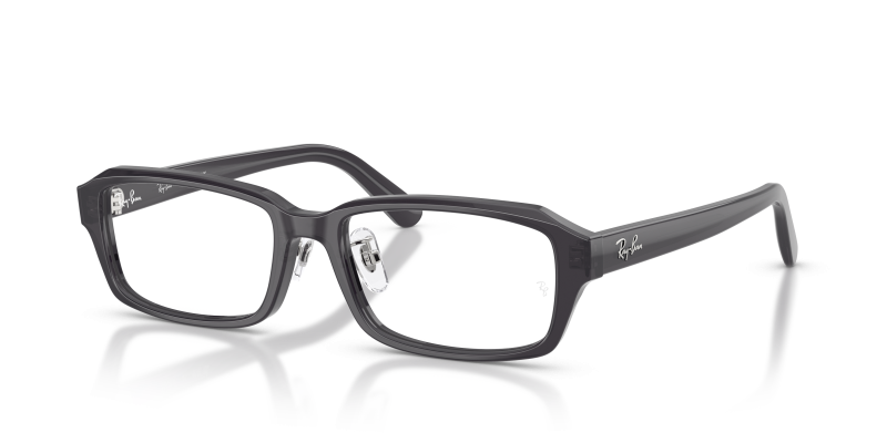 กรอบแว่นสายตา Rayban RX5458D-5920 Transparent Grey แว่นสายตา Rayban RX5458D 5920 สีเทาโปร่งใส ทั้งสองเพศ