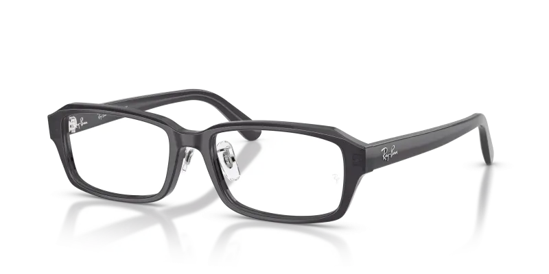 กรอบแว่นสายตา Rayban RX5458D-5920 Transparent Grey แว่นสายตา Rayban RX5458D 5920 สีเทาโปร่งใส ทั้งสองเพศ