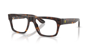 แว่นสายตา Rayban RX5459M-F613 มุมเฉียง สีฮาวานา สำหรับทุกเพศ