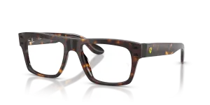 แว่นสายตา Rayban RX5459M-F613 มุมเฉียง สีฮาวานา สำหรับทุกเพศ