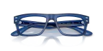 กรอบแว่นสายตา Rayban RX5459M-F711 Transparent Blue แว่นสายตา Rayban RX5459M-F711 close-up ด้านหน้า