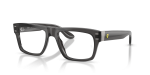 กรอบแว่นสายตา Rayban RX5459M-F713 Transparent Grey แว่นสายตา Rayban RX5459M-F713 มุมเฉียง สีเทาโปร่งใส สำหรับทุกเพศ