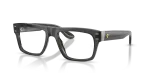 กรอบแว่นสายตา Rayban RX5459M-F713 Transparent Grey แว่นสายตา Rayban RX5459M-F713 มุมเฉียง สีเทาโปร่งใส สำหรับทุกเพศ