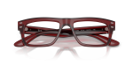 กรอบแว่นสายตา Rayban RX5459M-F714 Transparent Red แว่นสายตา Rayban RX5459M-F714 close-up ด้านหน้า