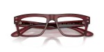 กรอบแว่นสายตา Rayban RX5459M-F714 Transparent Red แว่นสายตา Rayban RX5459M-F714 close-up ด้านหน้า