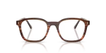 กรอบแว่นสายตา Rayban RX5460-8455 Striped Brown Rayban RX5460-8455 ด้านหน้า