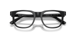 กรอบแว่นสายตา Rayban RX5461D-2000 Black Rayban RX5461D 2000 close-up ด้านหน้า