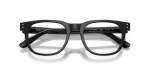 กรอบแว่นสายตา Rayban RX5461D-2000 Black Rayban RX5461D 2000 close-up ด้านหน้า