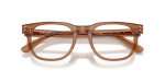 กรอบแว่นสายตา Rayban RX5461D-8201 Transparent Brown Rayban RX5461D 8201 close-up เนื้อโปร่งแสง