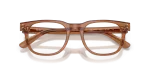 กรอบแว่นสายตา Rayban RX5461D-8201 Transparent Brown Rayban RX5461D 8201 close-up เนื้อโปร่งแสง