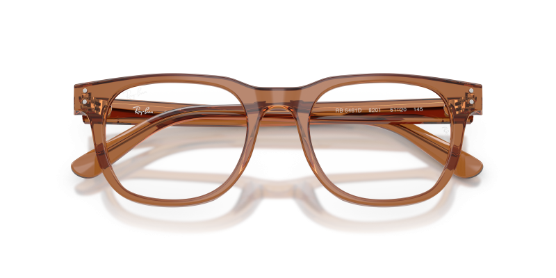 Rayban RX5461D 8201 close-up เนื้อโปร่งแสง