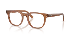 แว่นสายตา Rayban RX5461D 8201 สีน้ำตาลโปร่งใส ทั้งสองเพศ