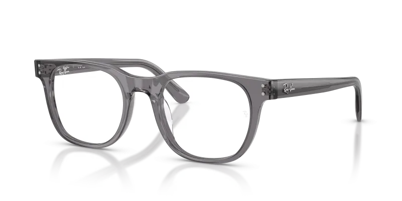 กรอบแว่นสายตา Rayban RX5461D-8268 Transparent Grey แว่นสายตา Rayban RX5461D 8268 สีเทาโปร่งใส ทั้งสองเพศ
