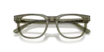 Rayban RX5461D 8501 close-up สีเขียวโปร่งใส
