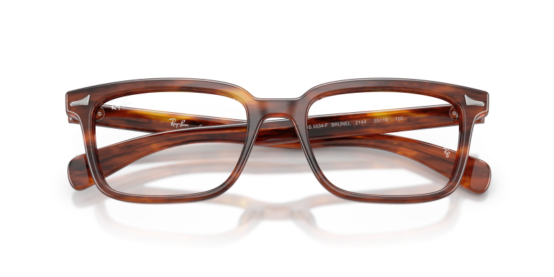 Rayban RX5534F 2144 close-up ด้านหน้า