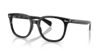 กรอบแว่นสายตา Rayban Brunel II RX5535F-2000 Black Rayban RX5535F 2000 แว่นสายตาสีดำ ทั้งสองเพศ