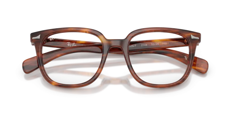 Rayban RX5535F 2144 close-up ด้านหน้า