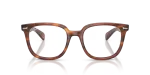 กรอบแว่นสายตา Rayban Brunel II RX5535F-2144 Striped Havana Rayban RX5535F 2144 ด้านหน้า