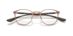 กรอบแว่นสายตา Rayban RX6355-2943 Copper Rayban RX6355 2943 close-up ด้านหน้า
